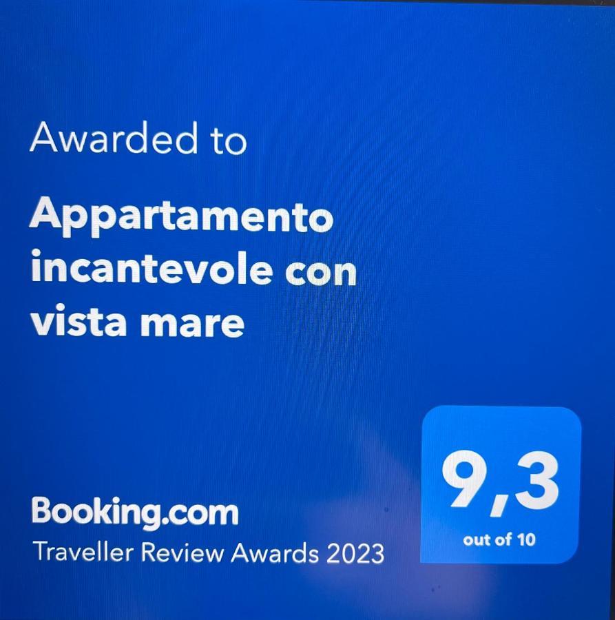 Appartamento Incantevole Con Vista Mare Buoncammino Exteriér fotografie